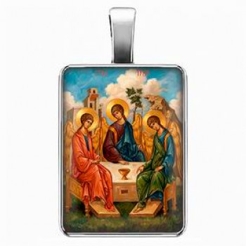 ALE1626 Нательная икона Святая Троица