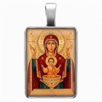 ALE1639 Нательная икона Божией Матери Неупиваемая чаша