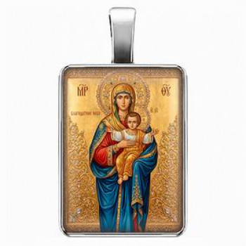 ALE1668 Нательная икона Божией Матери Благодатное небо