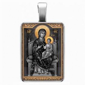 ALE1669 Нательная икона Божией Матери Всецарица
