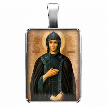 ALE1812 Нательная икона Св.прп. Анна Кашинская