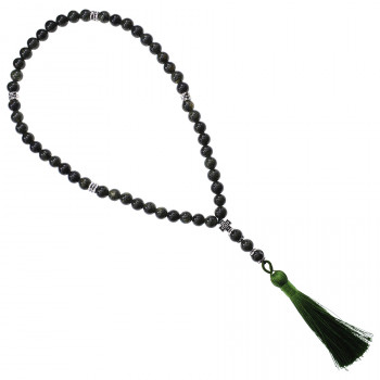 BJCH-035-11 Православные чётки 50 зёрен, 8мм, змеевик