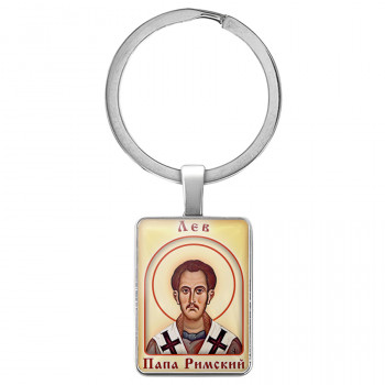BK-ALKP-074 Именная иконка-брелок Лев