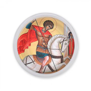 C1107001 Акриловый магнит, Георгий победоносец 