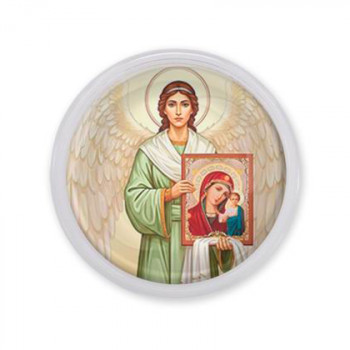 C1114001 Акриловый магнит, Ангел с иконой