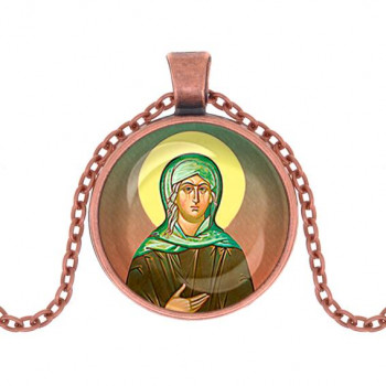 C1132030 Кулон, цвет медь, с цепочкой, Ксения Петербургская