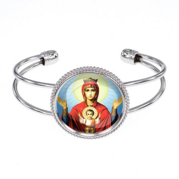 C1138034 Браслет металлический, цвет серебро, Неупиваемая чаша