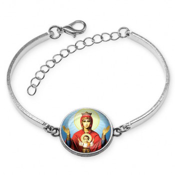 C1138046 Браслет металлический, цвет серебро, Неупиваемая чаша