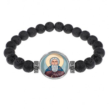 C1153003 Браслет из лавы, Сергей Радонежский