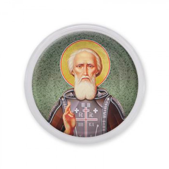 C1154001 Акриловый магнит, Сергей Радонежский