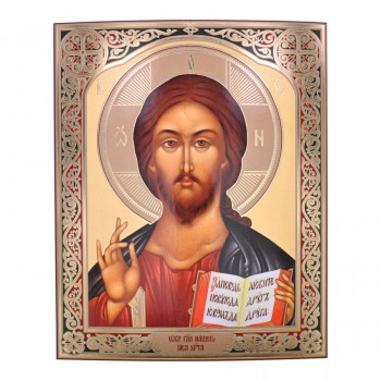 IK006-037 Лик полиграфический 11х13см Спаситель