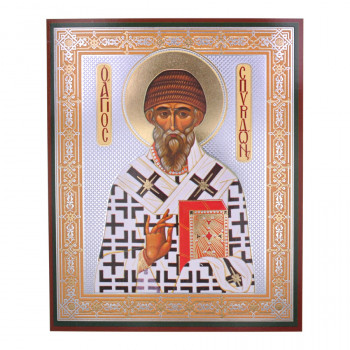 IK006-040 Лик полиграфический 11х13см Спиридон тримифунтский