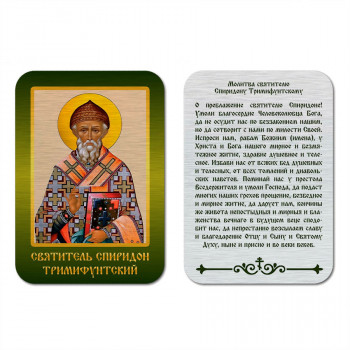 IKO-001-021 Икона св. Спиридона Тримифунтского