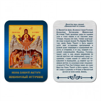 IKO-001-042 Икона БМ Живоносный источник