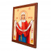 IKO-002-009 Икона Пояс Пресвятой Богородицы, багет 17х23см