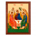 IKO-002-026 Икона Святая Троица, багет 17х23см
