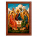 IKO-002-126 Икона Святая Троица, багет 17х23см
