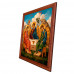 IKO-002-126 Икона Святая Троица, багет 17х23см