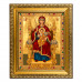 IKO-004-001 Икона Божией Матери Державная, рамка 12,5х14,5см