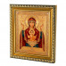 IKO-004-005 Икона Божией Матери Неупиваемая чаша, рамка 12,5х14,5см