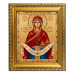IKO-004-008 Икона Покров Пресвятой Богородицы, рамка 12,5х14,5см