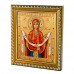IKO-004-009 Икона Пояс Пресвятой Богородицы, рамка 12,5х14,5см