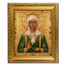 IKO-004-010 Икона Святая блаженная Матрона Московская, рамка 12,5х14,5см