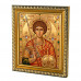 IKO-004-013 Икона Святой великомученик Георгий Победоносец, рамка 12,5х14,5см
