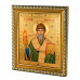 IKO-004-025 Икона Святой Спиридон Тримифунтский, рамка 12,5х14,5см