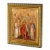 IKO-004-032 Икона Собор архистратига Михаила, рамка 12,5х14,5см