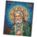 IKO-009-017 Икона магнитная Святой преподобный Серафим Саровский 68х95мм