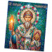IKO-009-025 Икона магнитная Святой Спиридон Тримифунтский 68х95мм