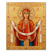 IKO-009-043 Икона магнитная Пояс Пресвятой Богородицы 68х95мм