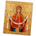IKO-009-043 Икона магнитная Пояс Пресвятой Богородицы 68х95мм