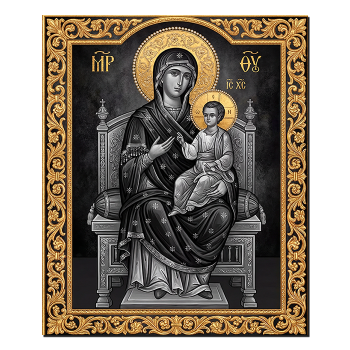 IKO-009-069 Икона магнитная Божия Матерь Всецарица 68х95мм