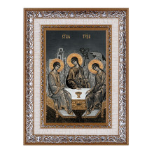 IKO-010-016 Икона Святая Троица 15х21х1,5см