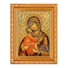 IKO-011-005 Икона Божией матери Донская 175х225х21мм