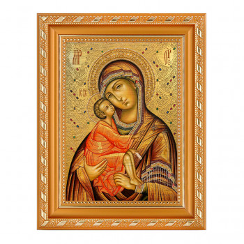 IKO-011-005 Икона Божией матери Донская 175х225х21мм
