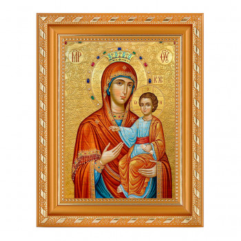 IKO-011-013 Икона Божией матери Иверская 175х225х21мм