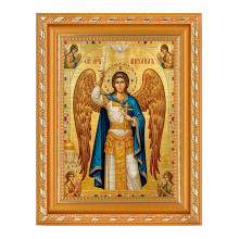 IKO-011-018 Икона Св. архангел Михаил 175х225х21мм