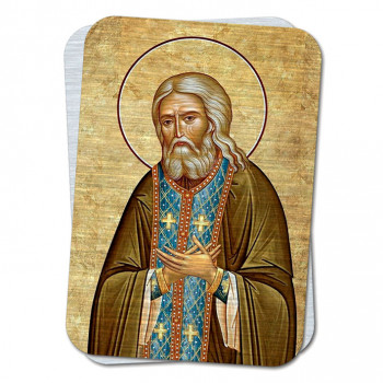 M-YAN858 Металлический магнит Серафим Саровский
